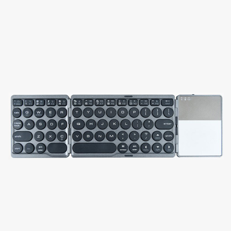 Three fold Bluetooth keyboard